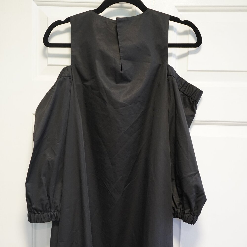 Tibi Size 8 Black Open shoulder Dress - Picture 12 of 12